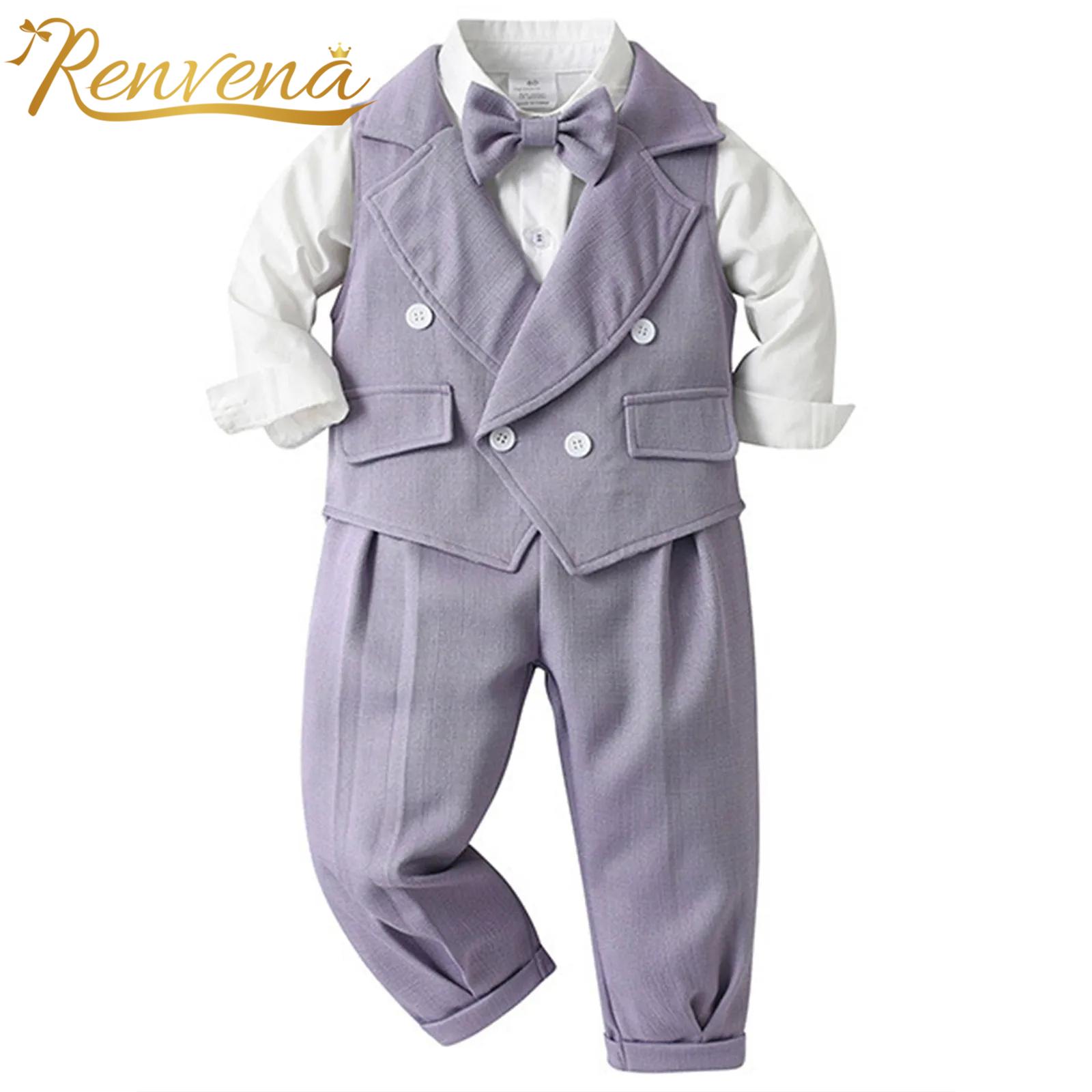 Traje de caballero para bebés, - Baby Boy Suit Set Baptism reseña y precio