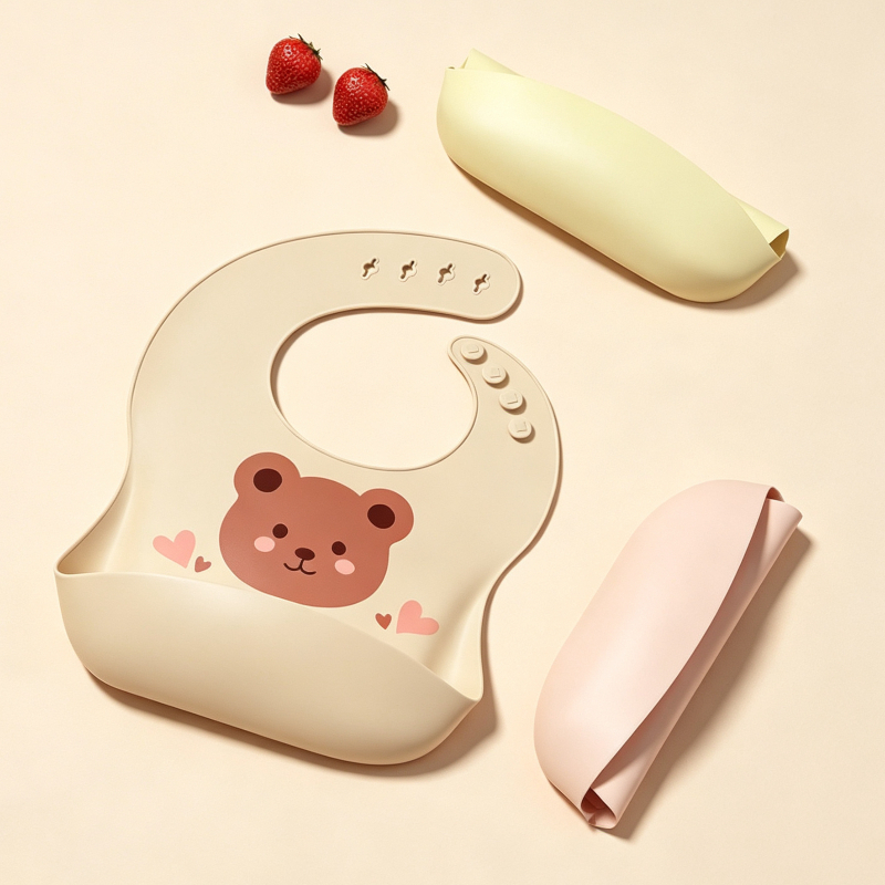 Baberos Impermeables para Bebé - Waterproof Baby Bibs Silicone reseña y precio
