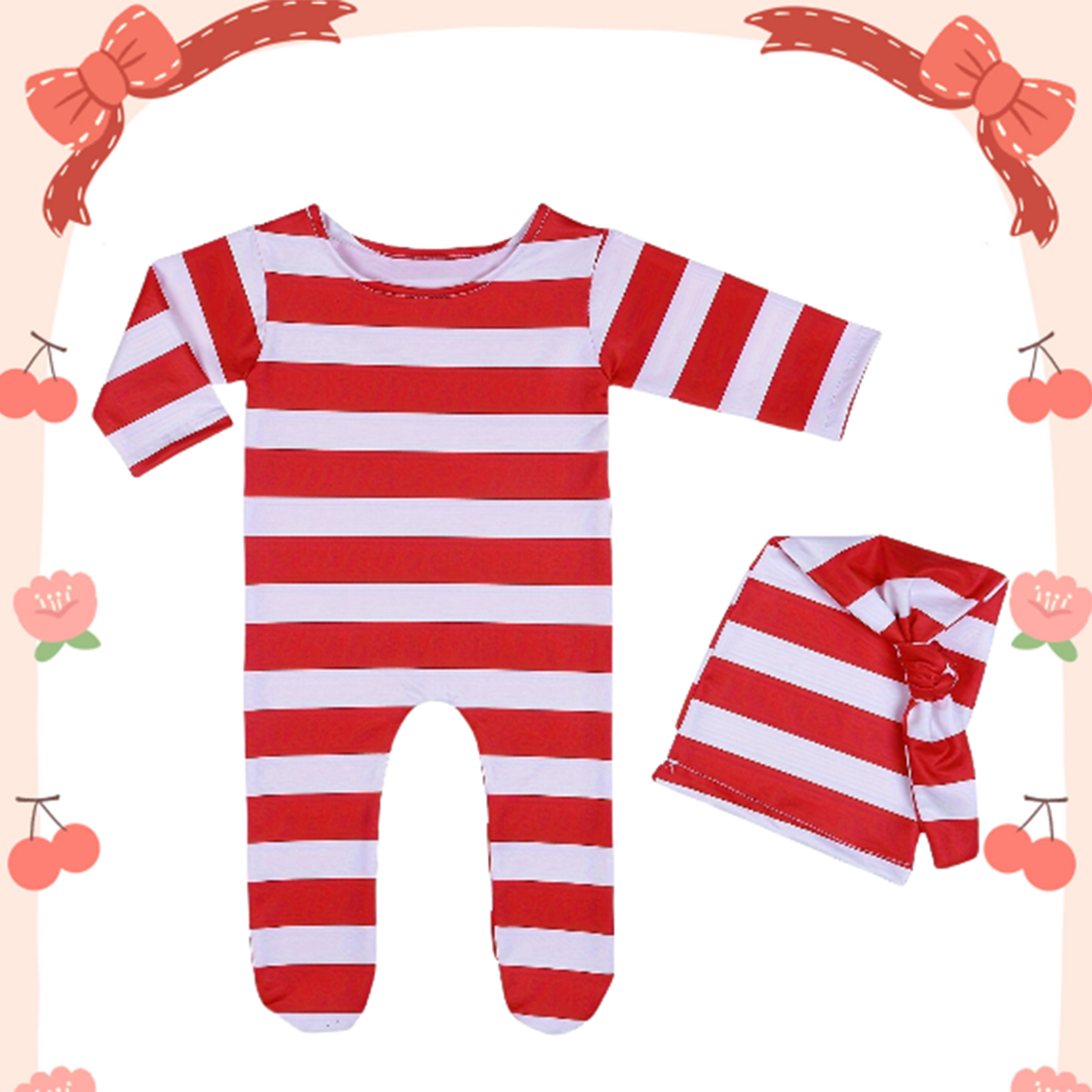 Ylsteed Mono rojo para recién  - Infant Photography Props Outfit reseña y precio