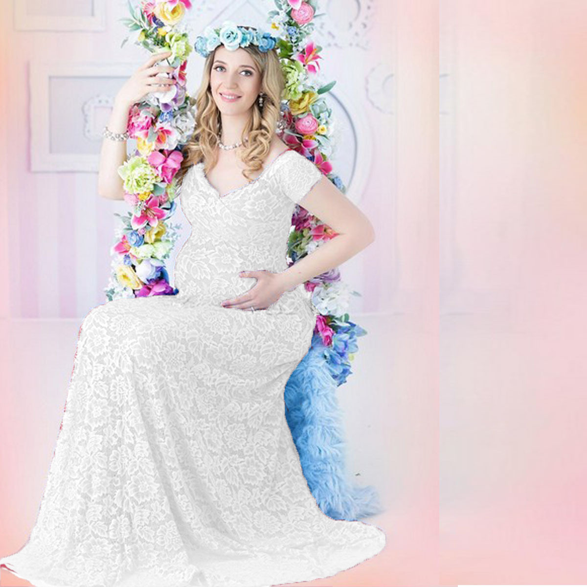 Vestido maxi de maternidad eur - Maternity Wear reseña y precio