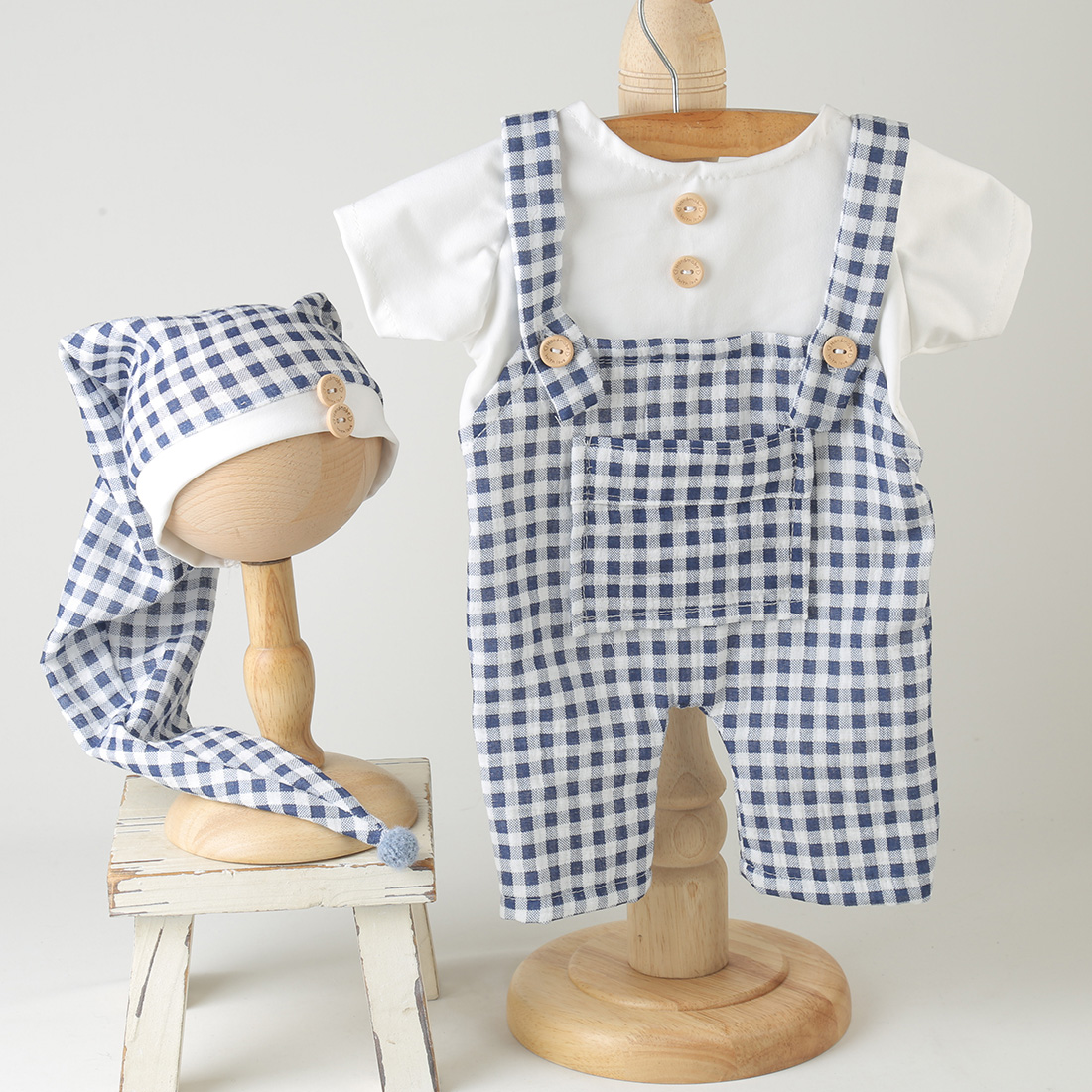 Conjunto de ropa de punto rosa - Infant Photography Props Outfit reseña y precio
