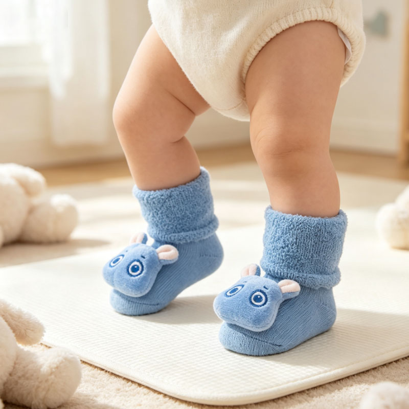 1/3/5 Pares de Calcetines Grue - Unisex Baby Socks Non Slip reseña y precio