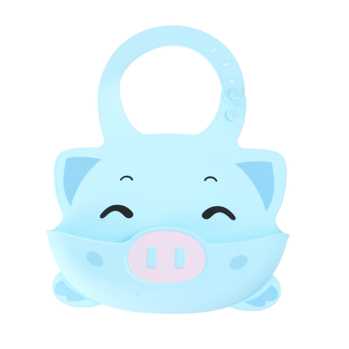 1 Pieza de Babero Impermeable  - Waterproof Baby Bibs Silicone reseña y precio
