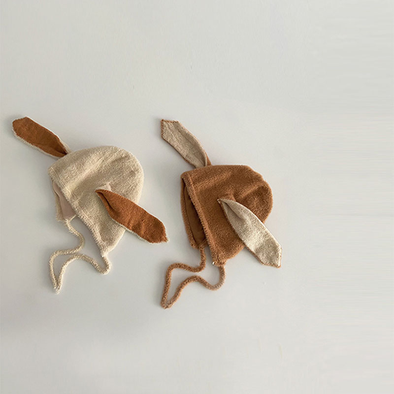 Gorro de conejito de felpa par - Infant Beanie Hat With Ears reseña y precio