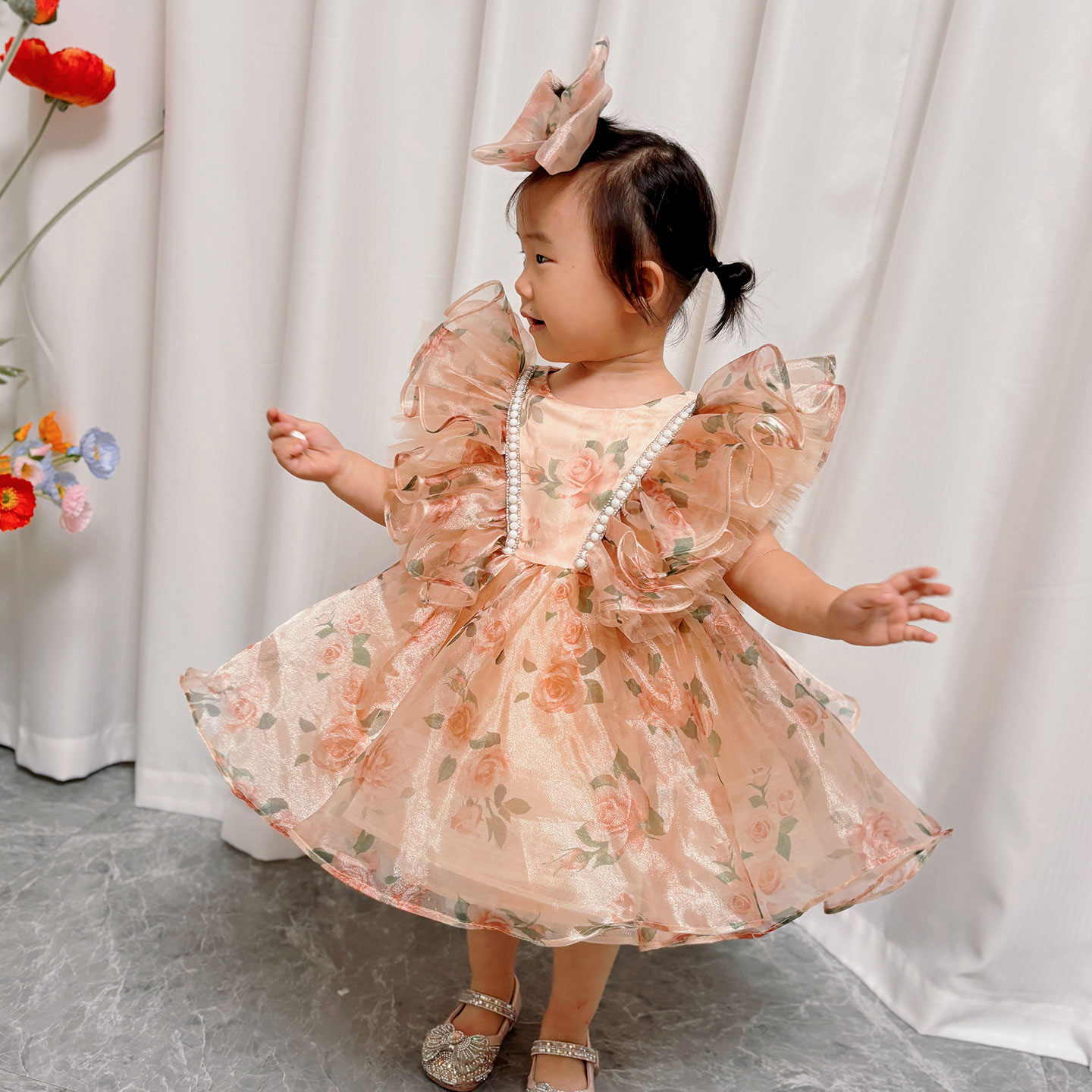 Dreamy Vow J225 impresionante  - Toddler Girl Tulle Party Dress reseña y precio