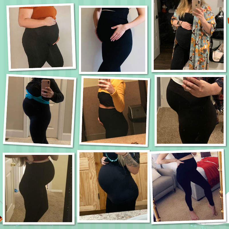 Mallas de maternidad de cintur - Maternity Wear reseña y precio