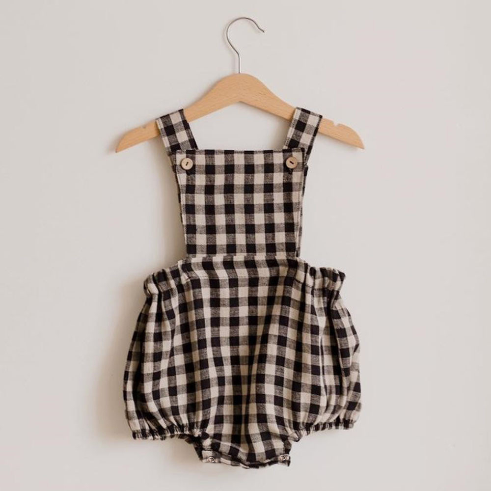 Pelele para bebé recién nacido - Baby Summer Linen Sleeveless Jumpsuit reseña y precio