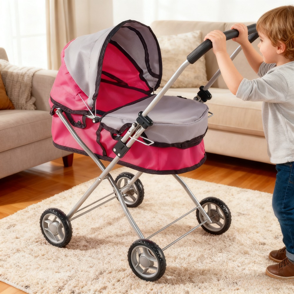 Cochecito de muñeca para niños - Lightweight Foldable Baby Stroller Compact reseña y precio